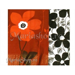 Servetele decor rosu-negru